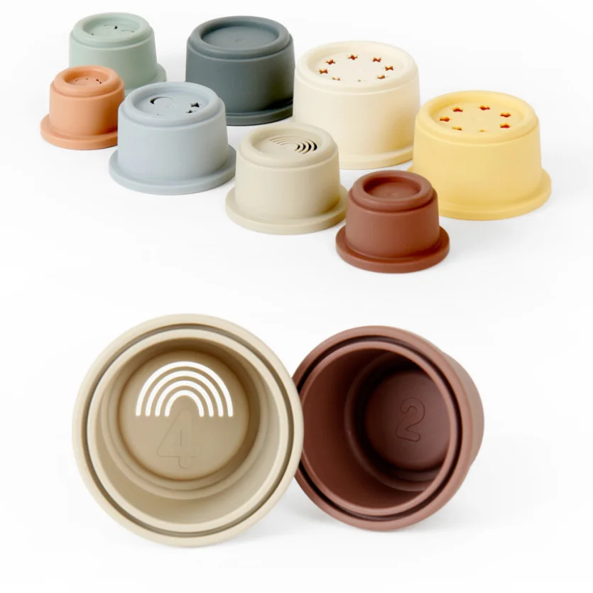 소프트컵쌓기스태킹컵링쌓기소근육발달아기장난감