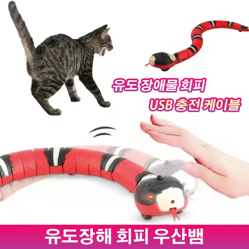 유도장애회피우산뱀