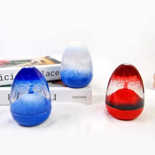 화산 오일타이머 스트레스해소 오일시계 오일멍 젤리멍